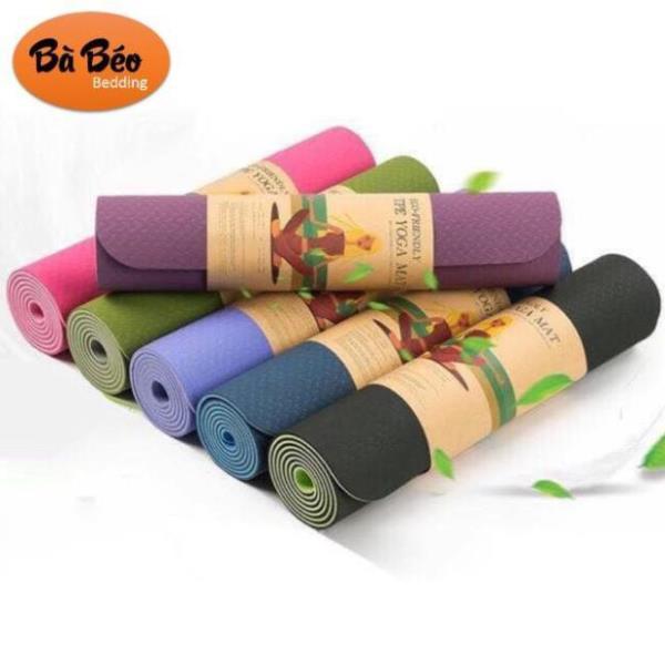 Thảm tập yogaTHẢM TẬP YOGA MAT TPE 6LY