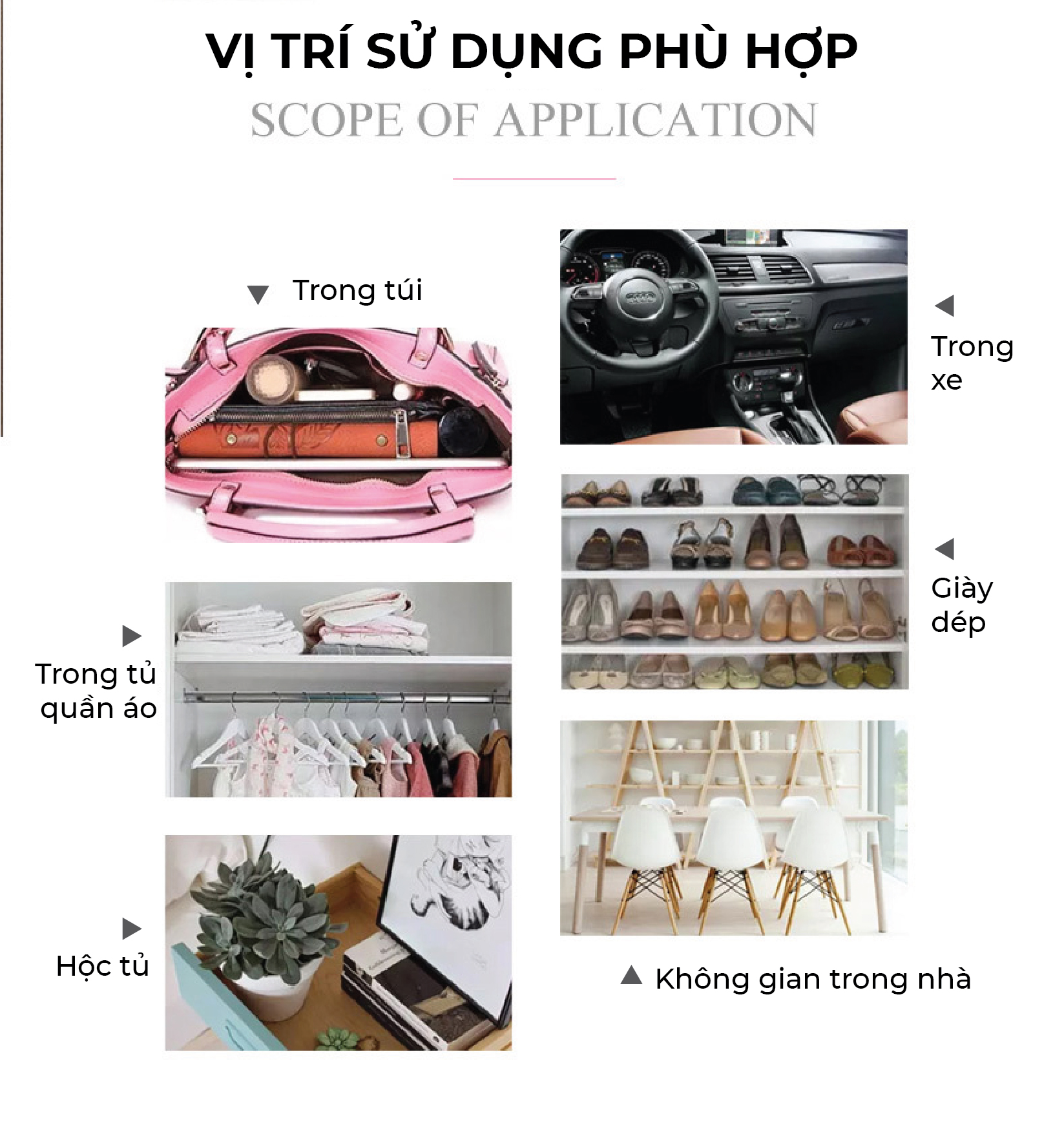 TÚI THƠM HỮU CƠ KHỬ MÙI NẤM MỐC, CHỐNG CÔN TRÙNG, TẠO HƯƠNG THƠM, LƯU HƯƠNG LÂU - XUẤT NHẬT/HÀN/CHÂU ÂU