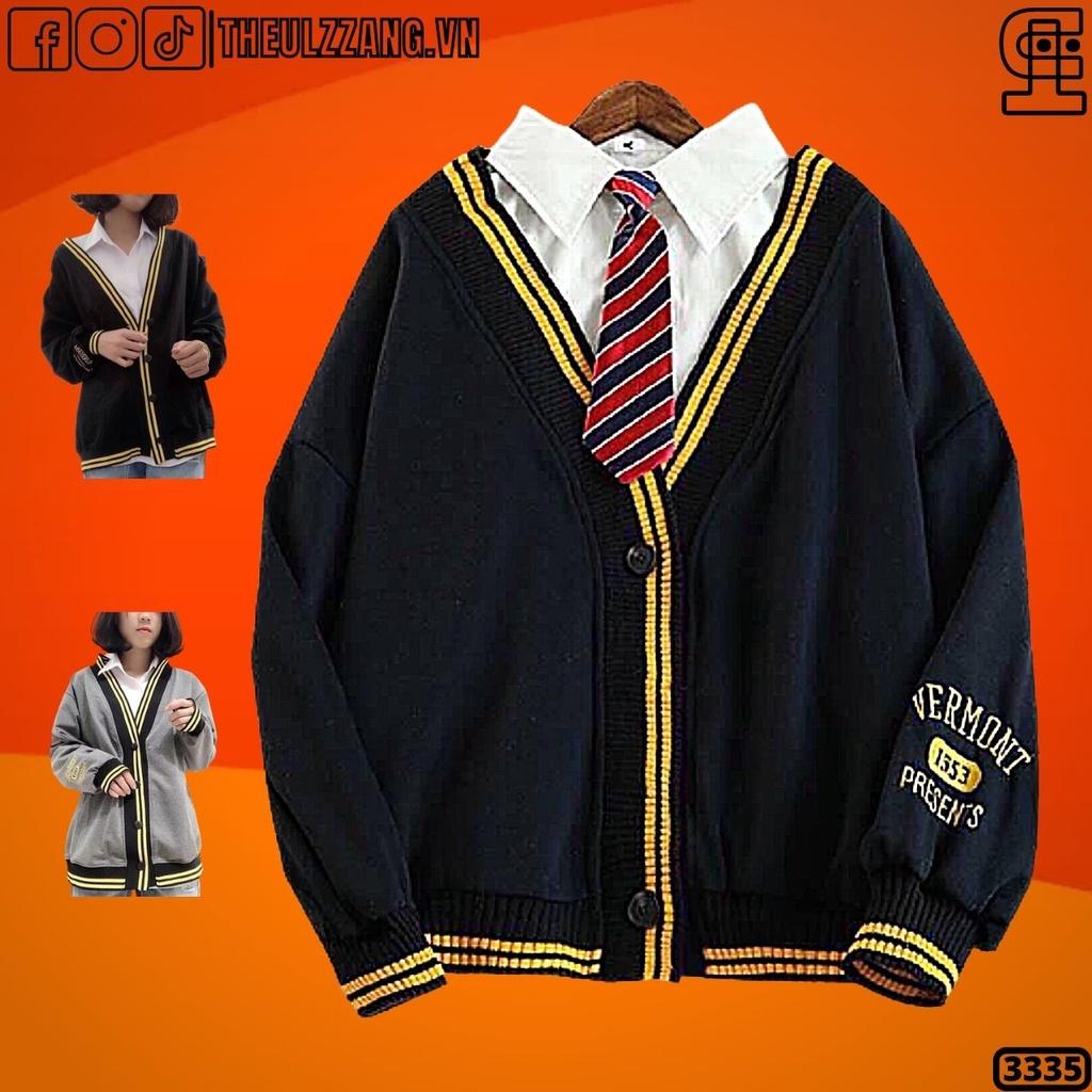 Áo Khoác Cardigan Nỉ Nam Nữ Form Rộng Chất Nỉ Bông Dày Dặn Hàng Nhập Siêu Đẹp Áo CARDIGAN học sinh sinh viên