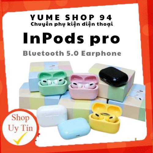 Tai Nghe Blutooth không dây Inpod Pro True Wireless Công Nghệ 5.0 kèm đốc sạc ,Cảm Biến Tự Động Kết Nối