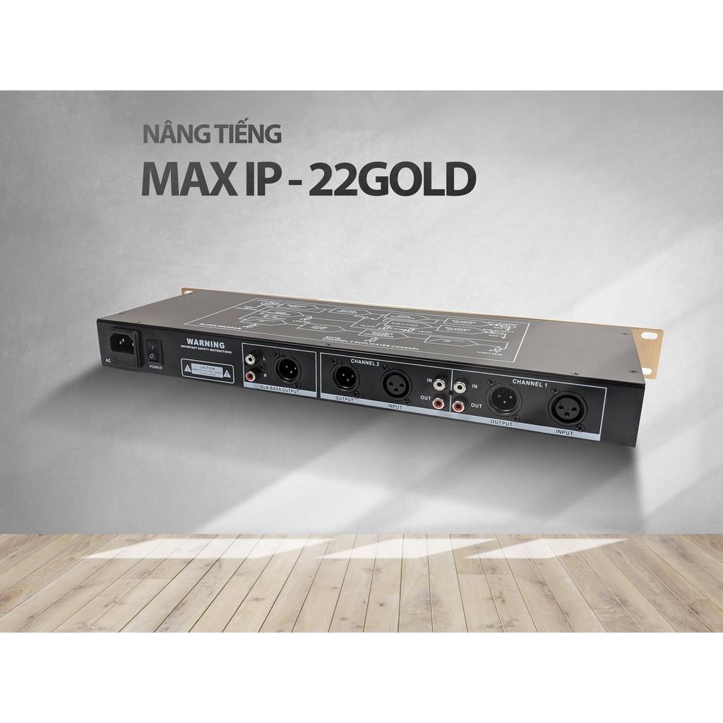 Nâng tiếng Max IP22 Gold - Thiết kế kim loại cao cấp, đèn led nổi bật- Cải thiện chất lượng âm thanh tối ưu âm thanh hay