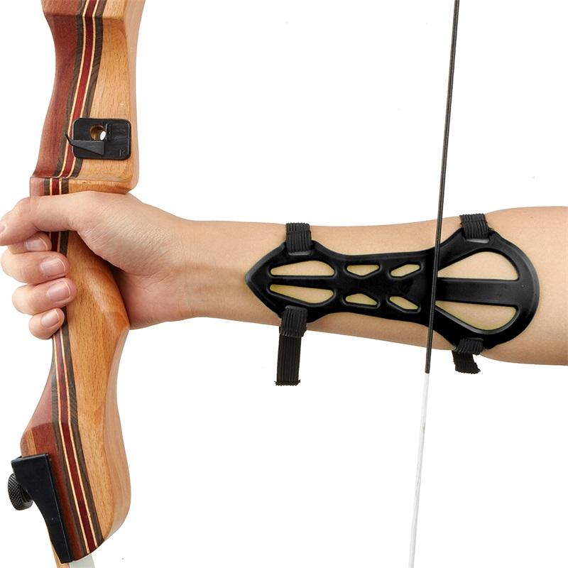 Bắn cung bảo vệ cánh tay cho người bảo vệ huấn luyện bắn súng truyền thống recurve Color: Green