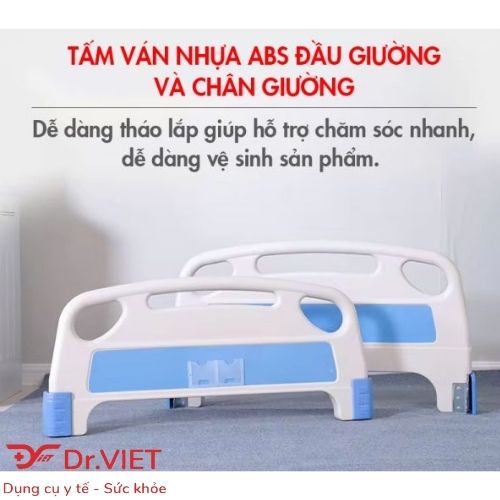 Giường y tế 1 tay quay Lucass GB-C1