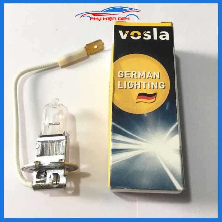 Bóng đèn H3 Halogen Vosla Made in Germany 12v 55W