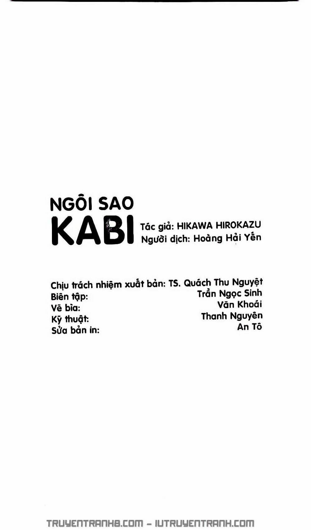 ngôi sao kabi chapter 1 1