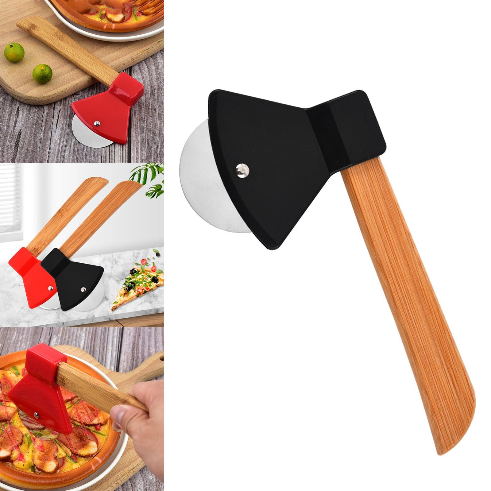 Pizza Cutter Wheel Comfortable Grip Easy to Clean for Pancakes Waffles