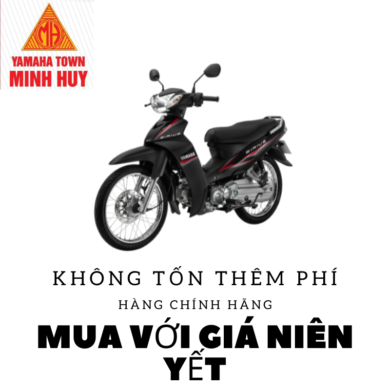 Xe máy Yamaha Sirius 110 2023 - Phiên Bản Phanh Đĩa