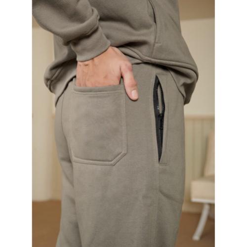 Quần dài nỉ trơn màu xám Tum Machines BLANK PANT - Grey