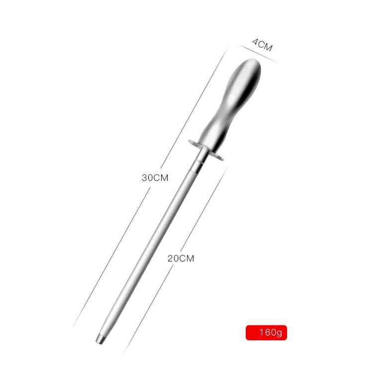 Cây liếc mài dao kéo inox 410 siêu cao cấp Đài Loan dùng trong nhà bếp, sáng bóng bắt mắt sạch sẽ