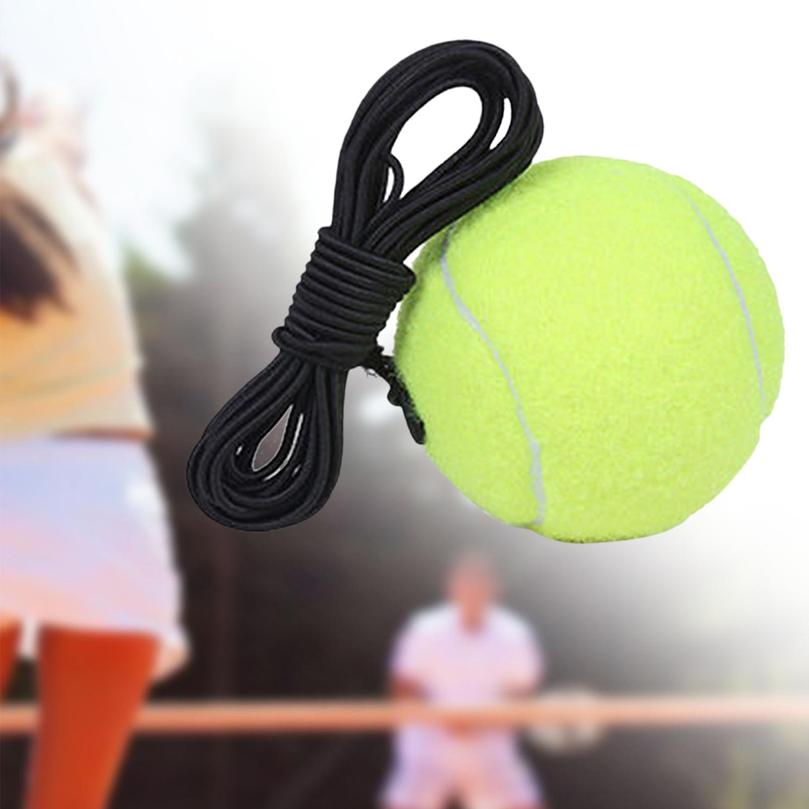 Tennis Training Tool Self Study Practice Portable Single Tennis Ball Trainer