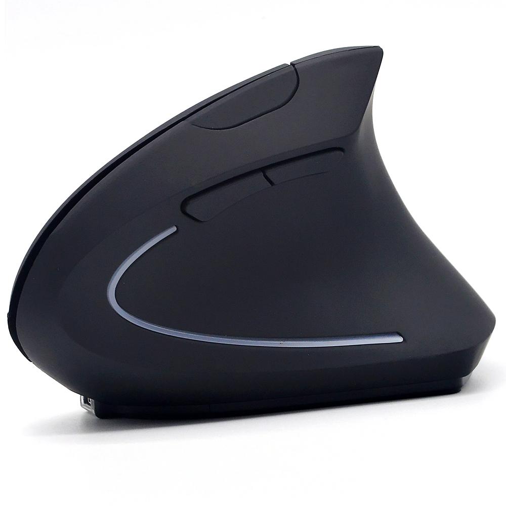 Chuột Không Dây Dọc Chuột Ergonomic Quang Học 800/1200/1600/2400 DPI 6 Nút Mause Cho Hệ Điều Hành Windows