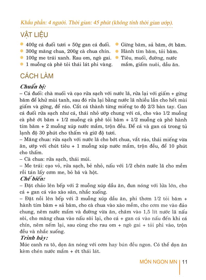 Sách Món Ngon Miền Nam