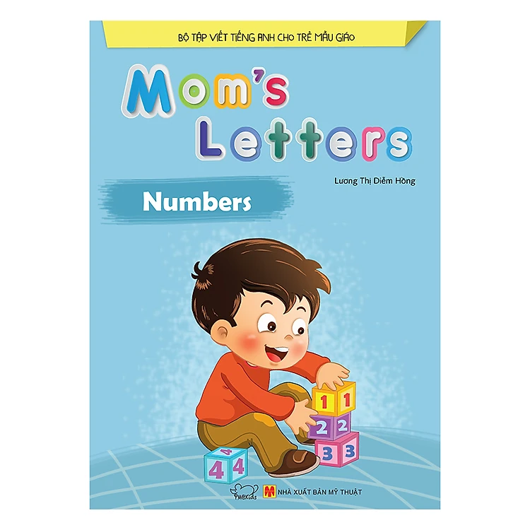 Bộ Tập Viết Tiếng Anh Cho Bé 2-6 Tuổi - Combo 8 cuốn Mom's letters