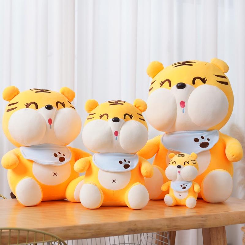Gấu bông hổ vàng may mắn - Quà tặng đáng yêu