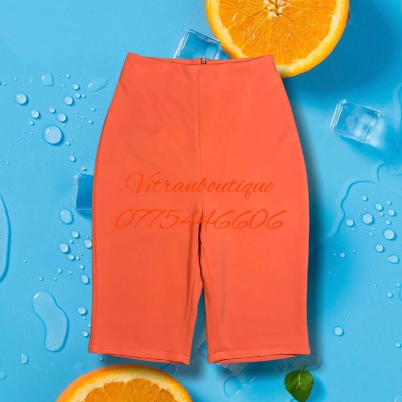 quần short biker nhiều màu liền cạp có khoá kéo, short ngố, short lửng, thun umi, thể thao