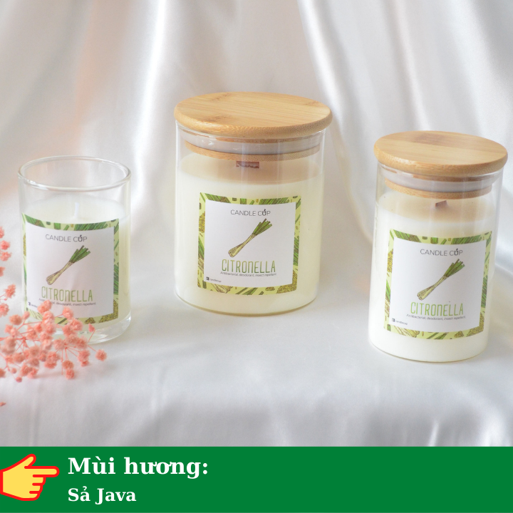 Nến Thơm Candle Cup - MÙI CITRONELLA