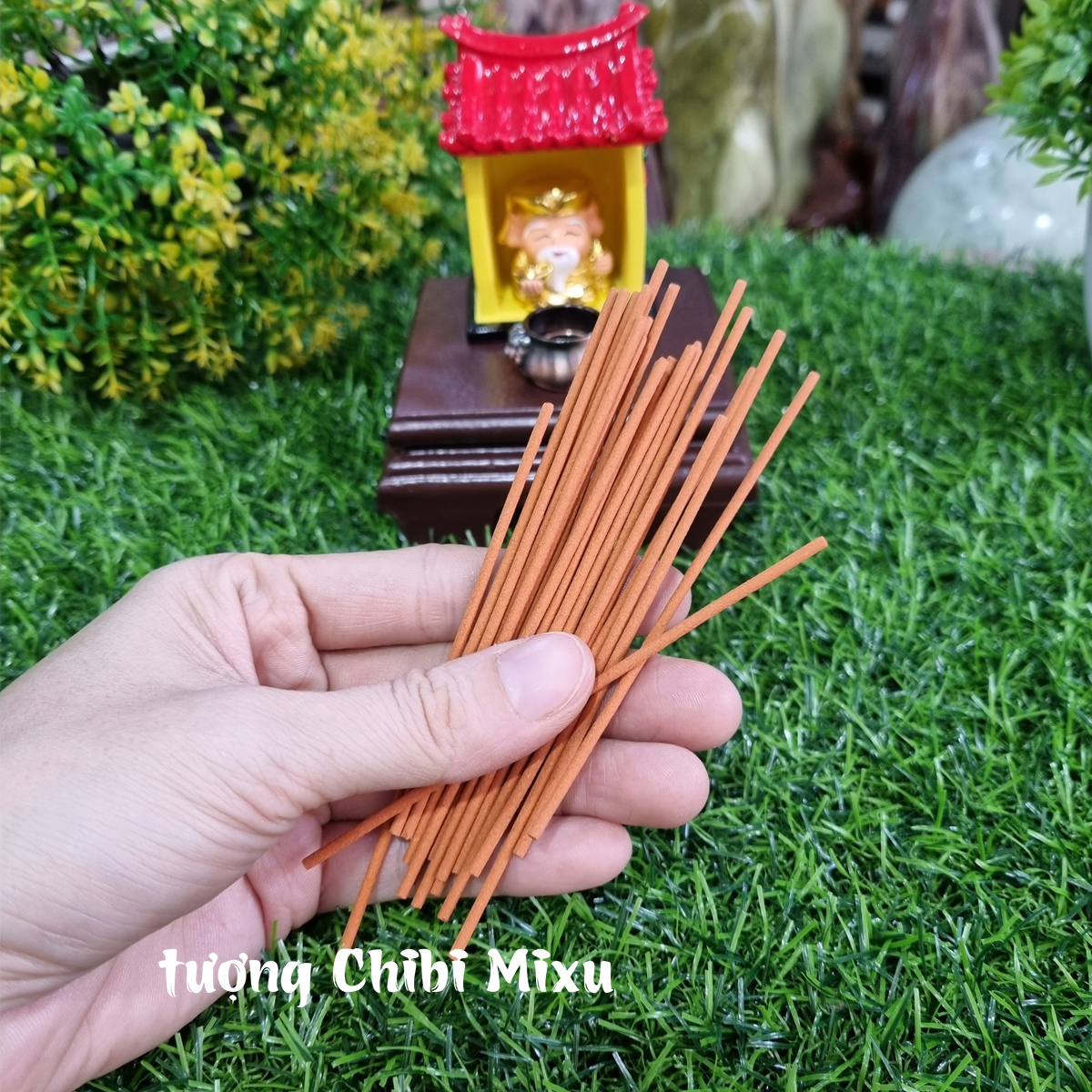 01 Ống nhang không tăm 10cm (khoảng 30-40 que nhang)