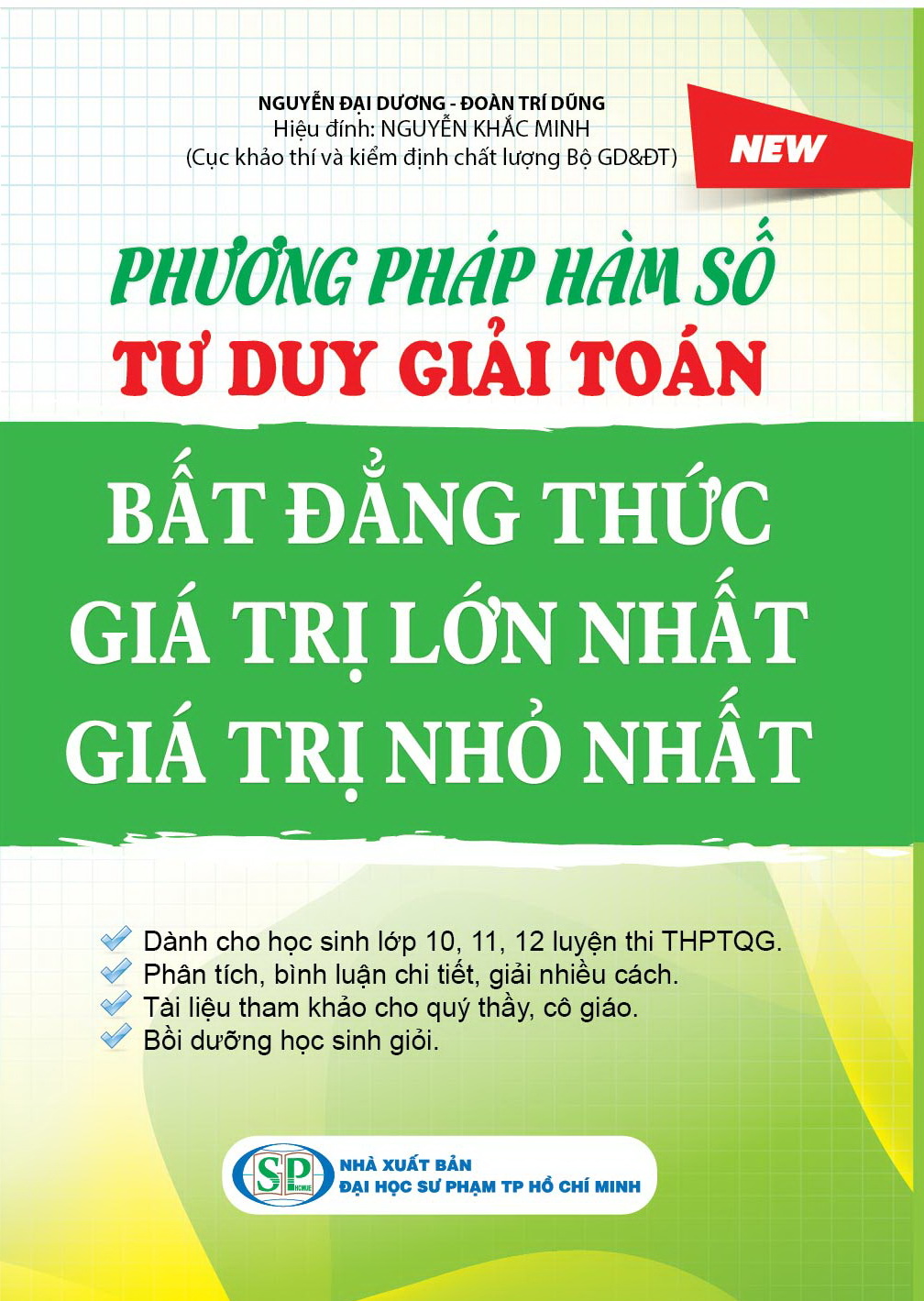 PHƯƠNG PHÁP HÀM SỐ TRONG TƯ DUY GIẢI TOÁN CHỨNG MINH BẤT ĐẲNG THỨC - GIÁ TRỊ LỚN NHẤT - GIÁ TRỊ NHỎ NHẤT_KV