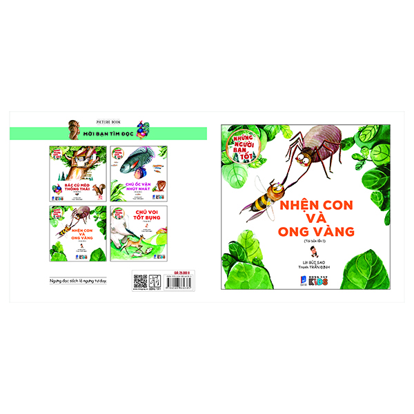 Những Người Bạn Tốt - Nhện Con Và Ong Vàng