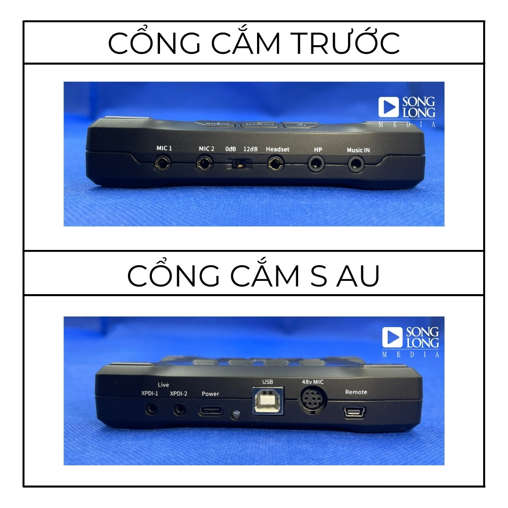 Soundcard Thu Âm Bluetooth XOX BD2 - Hàng chính hãng