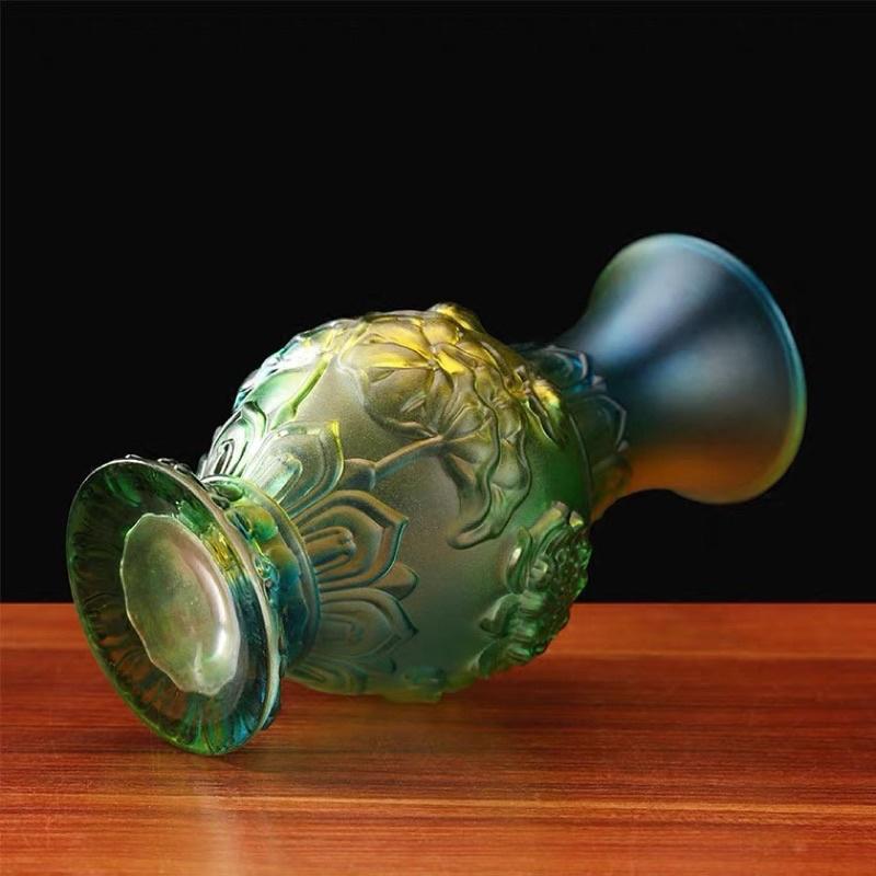 BÌNH HOA LƯU LY THỜ CÚNG TRANG TRÍ
