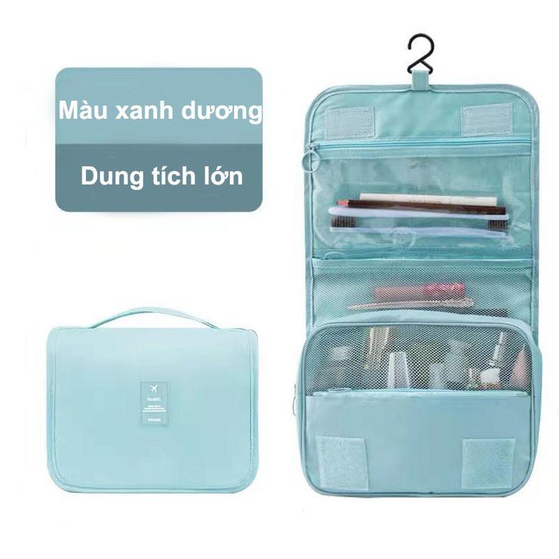 Túi xách tay đi du lịch đựng chống thấm đa năng đựng mỹ phẩm nhỏ gọn cao cấp có móc treo tiện lợi