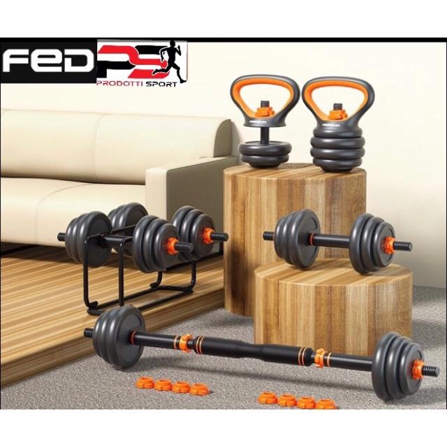 Bộ Tạ Tay FED 40kg-12240 điều chỉnh 6 in1 đa năng