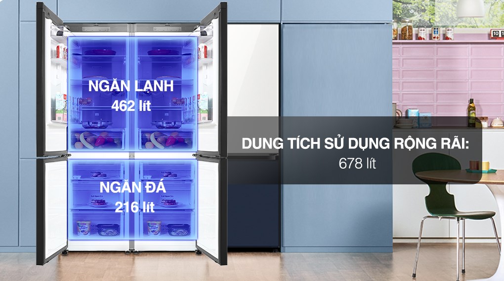 Combo 2 Tủ lạnh Samsung RB33T307055/SV - Hàng chính hãng