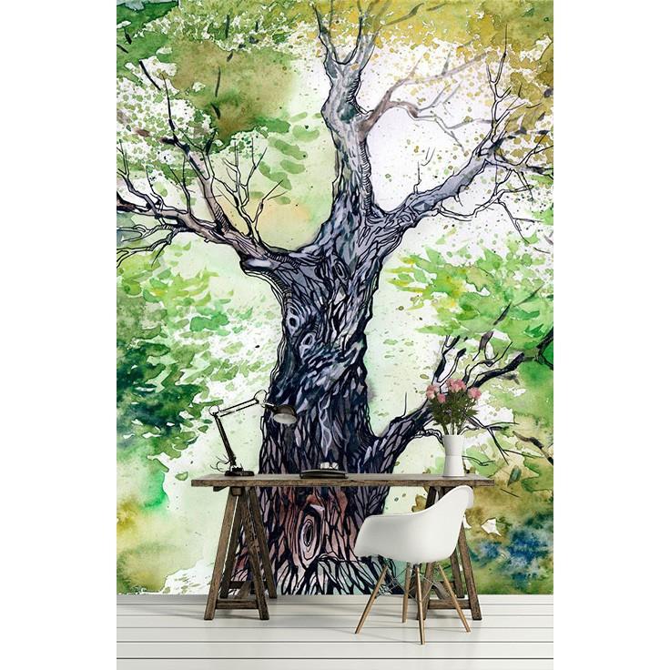 Tranh dán tường canvas đường phố ADH6523
