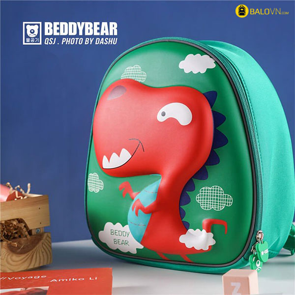 Balo BEDDY BEAR Cho Bé Từ 2 Tuổi học Mẫu giáo Mầm non (Thiết Kế Dây Cài Chống Thất Lạc)