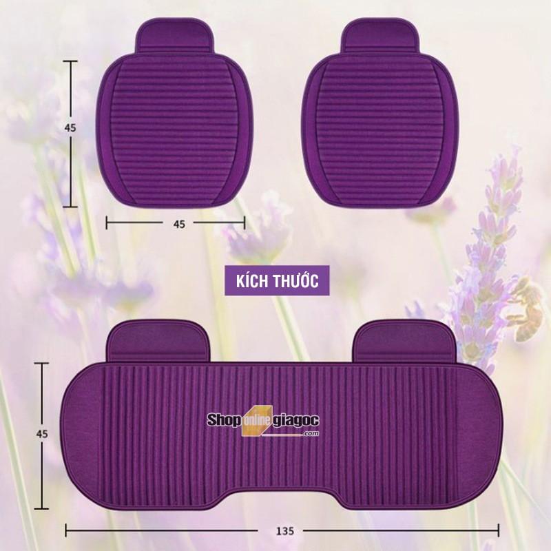 Thảm Lót Ghế Nhồi Vỏ Kiều Mạch Dành Cho Ô Tô