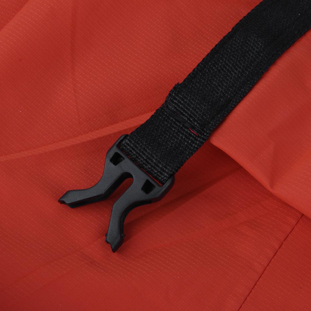 3Pcs Waterproof Dry Storage Bag Pouch Canoeing Rafting Camping Orange