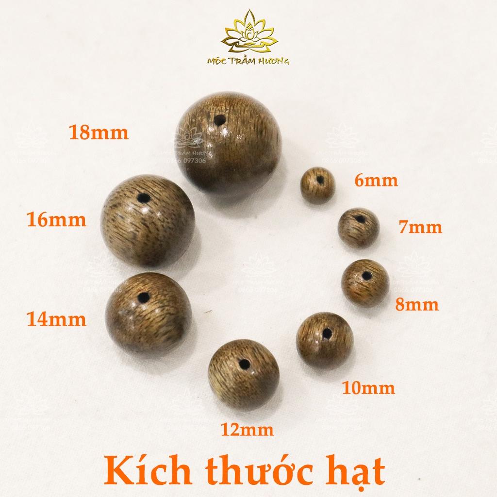 Hạt Trầm Hương Dùng Mix Vòng Tay + Tặng Dây - Trầm Hương Tự Nhiên 100%