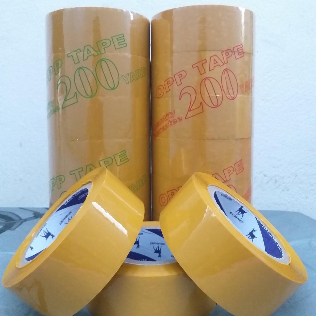 BĂNG KEO ĐỤC/TRONG 200 YARD 1 CÂY 6 CUỘN - BKT200