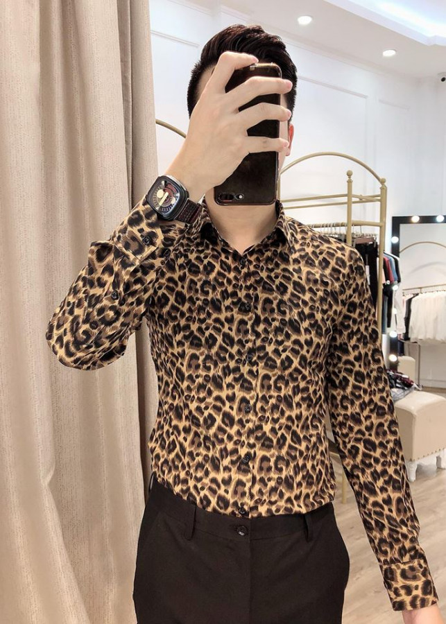 Tổng hợp hơn 75 về áo sơ mi da báo