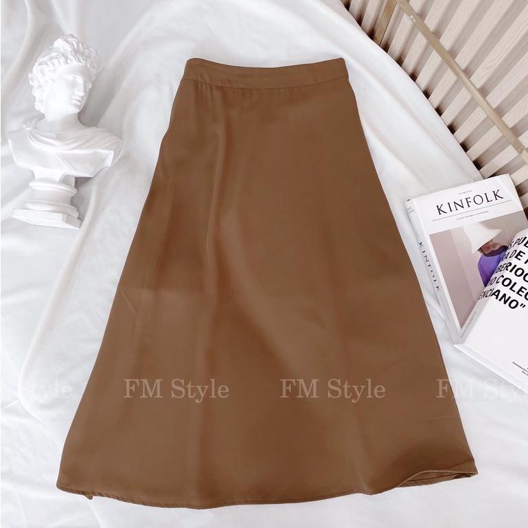 Chân váy công sở FmStyle bút chì co dãn tốt có lớp lót trong phong cách style Hàn Quốc 207140032