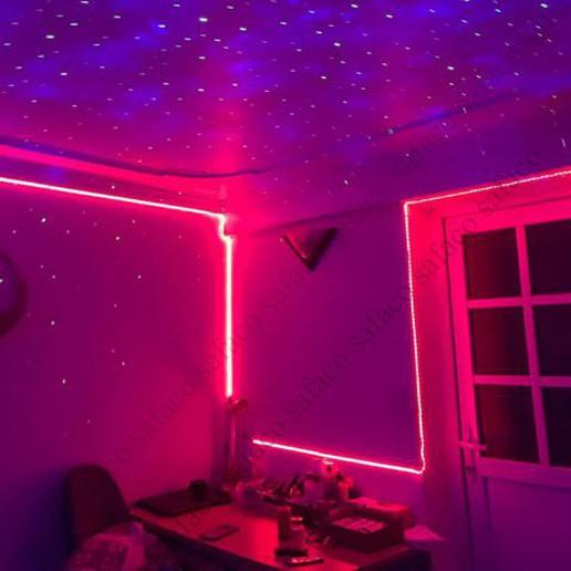 Đèn Led Tiktok 5m 5050RGB Mix DIY Trên 50 Màu Trang Trí Phòng Ngủ Nháy Theo Nhạc Sử Dụng App