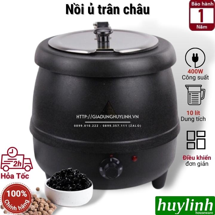 Nồi ủ ấm trân châu - hâm nóng cháo, súp - giữ ấm soup - Dung tích 10 lít [Vỏ Gang hoặc Nhựa