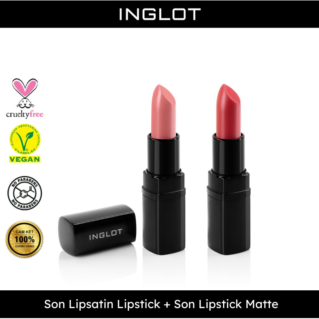 Bộ Trang Điểm Môi Son Môi Lipsatin Và Son Lì Lipstick Matte Inglot - Giá  Tiki Khuyến Mãi: 808,000Đ - Mua Ngay! - Tư Vấn Mua Sắm & Tiêu Dùng Trực  Tuyến Bigomart