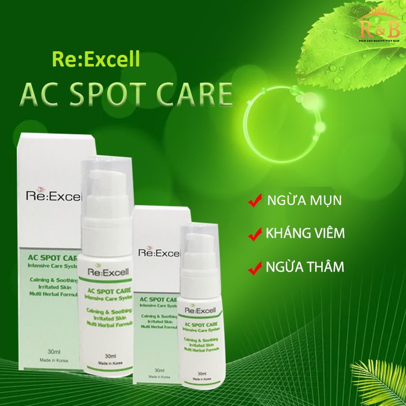 Combo 5 hộp Gel mụn Re:Excell AC Spot Care Hàn Quốc