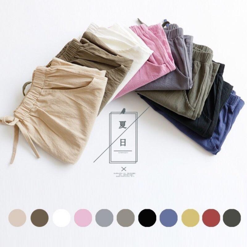 QUẦN SHORT NỮ LƯNG THUN