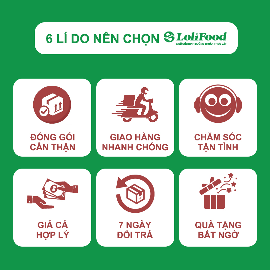 Bột Ngũ Cốc Rau Củ Hữu Cơ LoliFood Cho Bé Ăn Dặm, Bổ Sung Chất Xơ, Phát Triển Toàn Diện Cho Bé (20 gói x 14g)