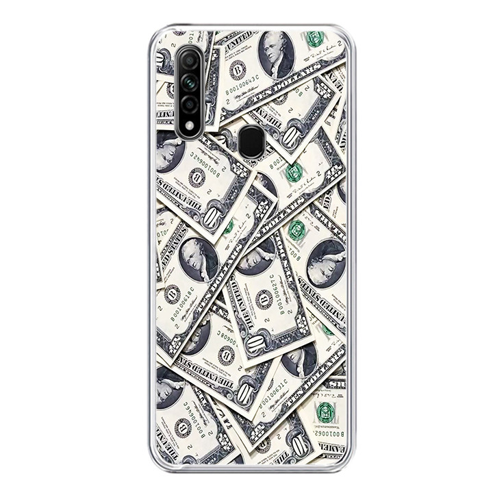 Ốp Lưng Dẻo Cho Điện Thoại Oppo A31 - 01282 0355 DOLLAR02 - Hàng Chính Hãng