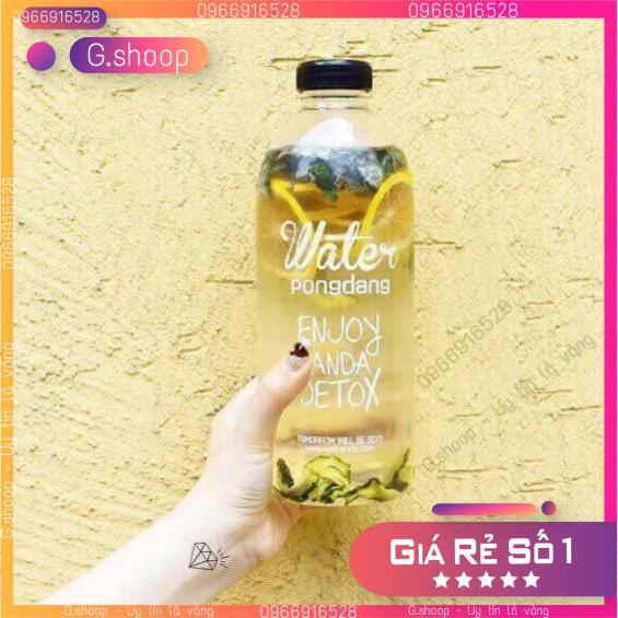 Bình đựng nước detox thể thao 1000ml cực đẹp kèm túi đựng cute S1975