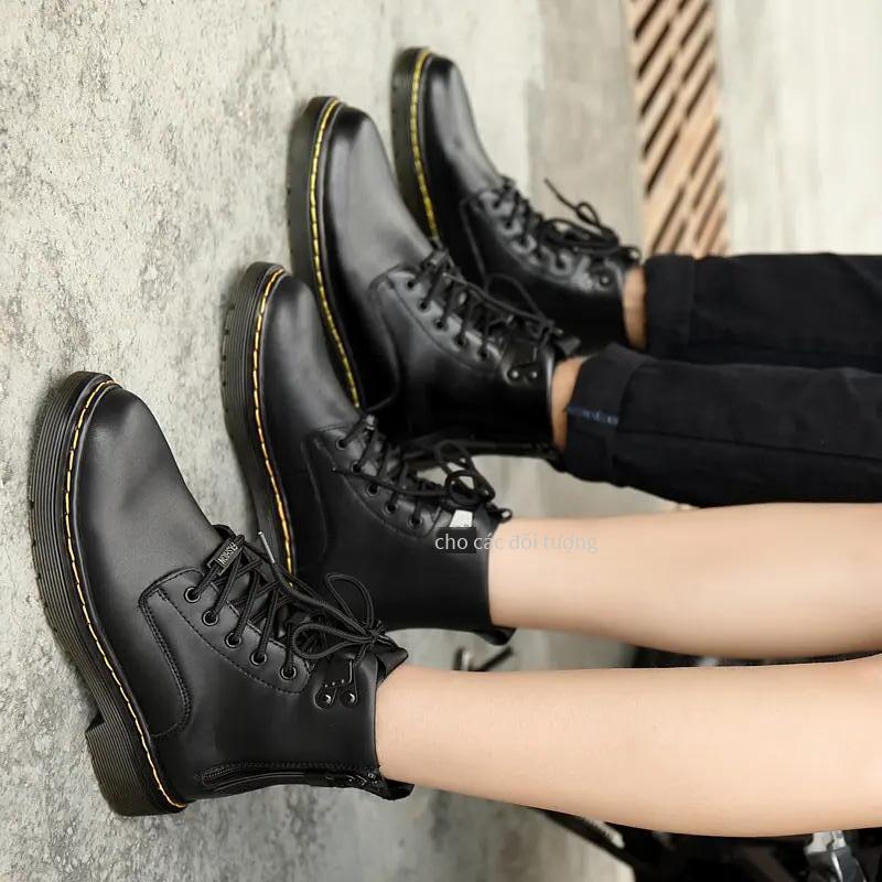 Ưu đãi nhất Martin boots ins giày thường cỡ lớn ưu đãi đặc biệt giày đôi Hàn Quốc