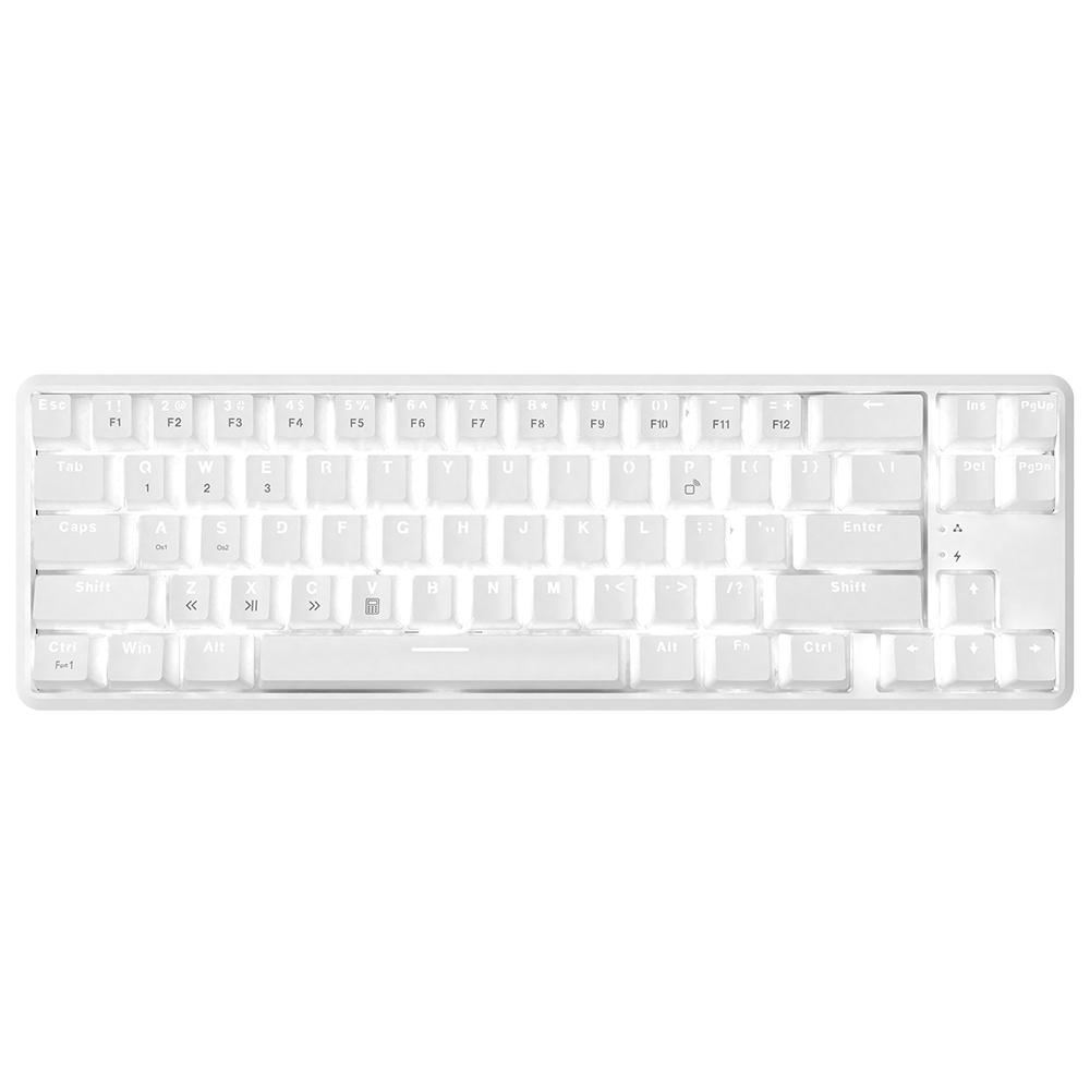 Bàn phím cơ BT Ajazz & K680T hai chế độ có dây có đèn nền nhỏ gọn