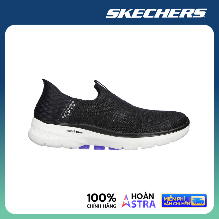 Skechers Nữ Giày Thể Thao GOWalk 6 Slip-Ins - 124569-BKLV