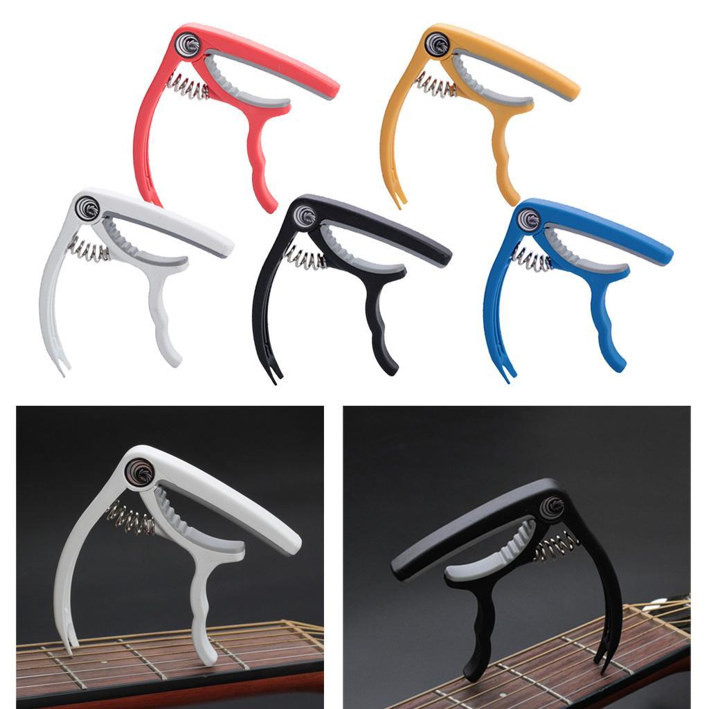 1 Piece Guitar Capo Tuner Quick Change Key Clamp