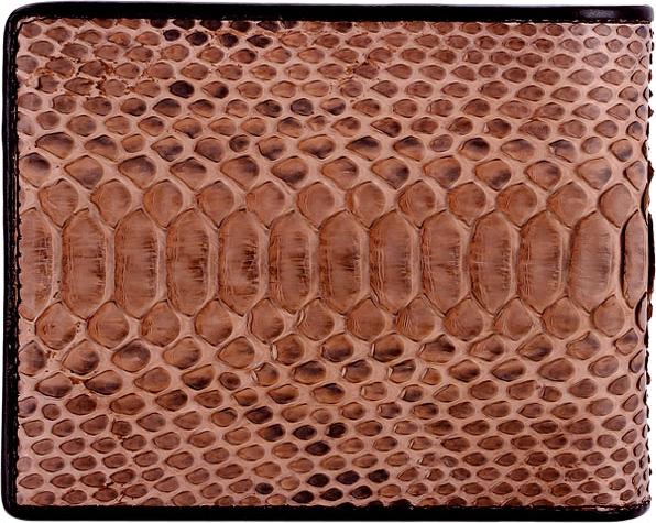 Ví Nam Da Trăn Huy Hoàng HT2309 (12.5 x 10 cm) - Nâu Hồng