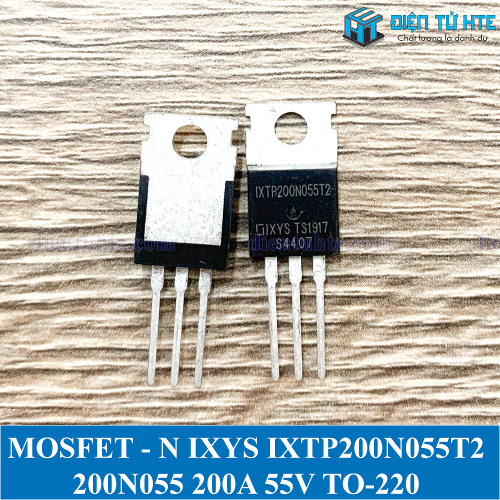 MOSFET kênh N IXYS IXTP200N055T2 200N055 200A 55V TO-220